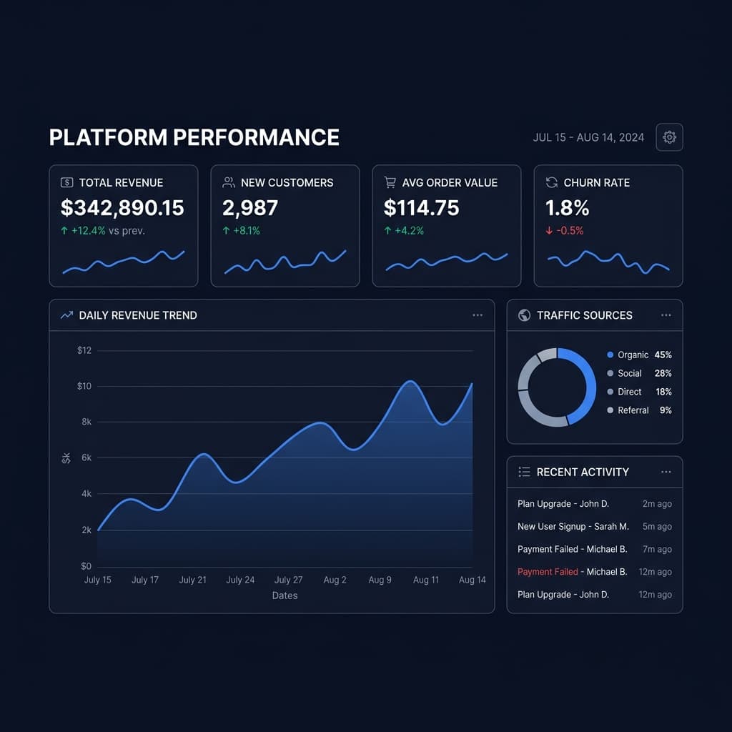 USEFUL DASHBOARDS